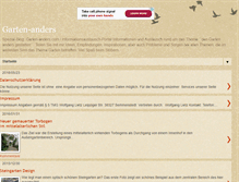 Tablet Screenshot of garten-anders.com